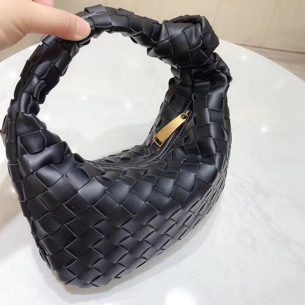 

women's bag handbag real leather bags jodie the pouch chain cassette bottega point italy genuine leather crossbody purses backpack tote, Black