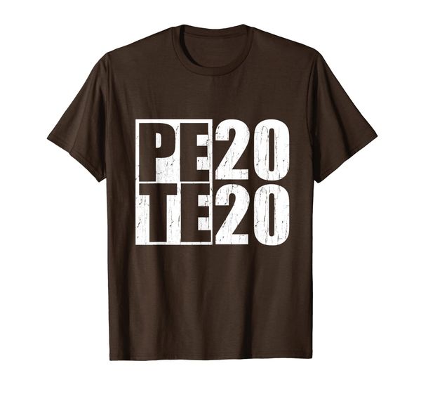 

pete buttigieg 2020 president mayor pete for america gifts t-shirt, White;black