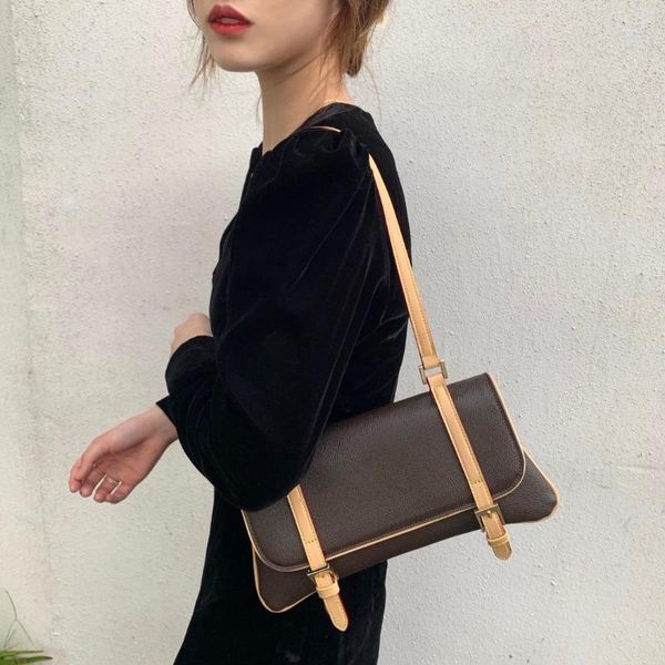 

evening bags women casual underarm bag female design retro shoulder baguette ladies elegant fashion handbag trendy all-match pouch