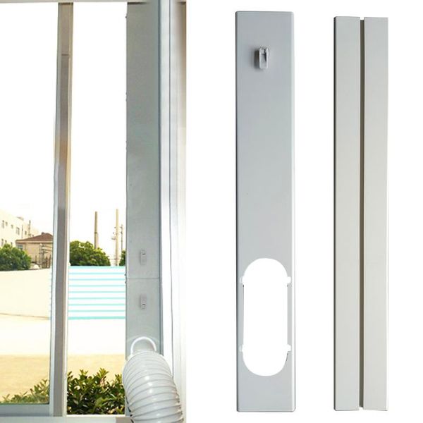 

other home decor adjustable well-sealed window slide kit plate adapter for portable air conditioner board vent tube ac accessories