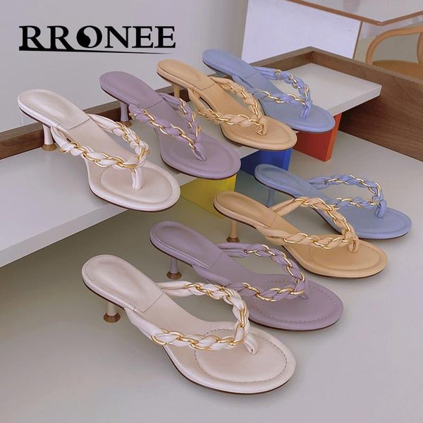 

sandals simple clip-toe, Black