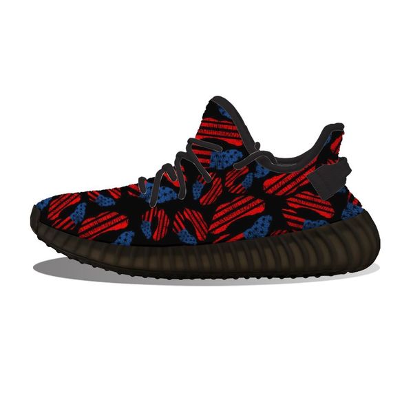 

diy custom lipstick lips america flag running sho mh printed mens womens trainers outdoor sports sneakers