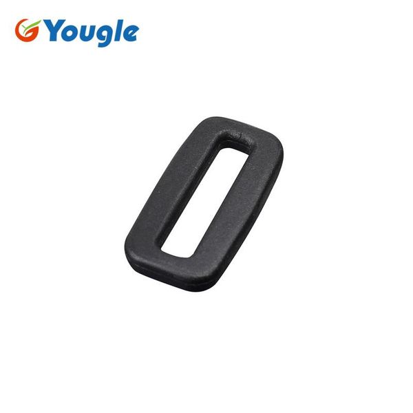 

50pcs nylon/pom buckle 15mm/20mm/25mm/32mm/38mm adjustable plastic buckles dual/tri buckles for belt suitcase accessories