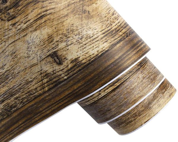 

wallpapers wood plank distressed peel and stick rustic grain pattern removable self adhesive brown shiplap film wooden wallpaper