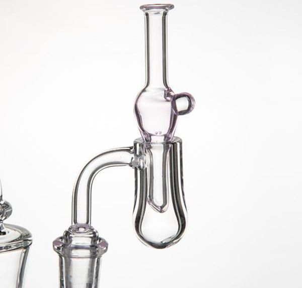 2022 Novo conjunto de vidro CARB CAP + 4mm quartzo banger fumaça od 20mm cúpula com tigela dia inserção de tubos de tubo de inabilitação