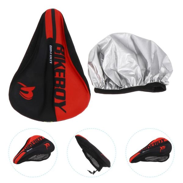 

bike saddles thick silicone saddle comfortable mountain seat riding cushion