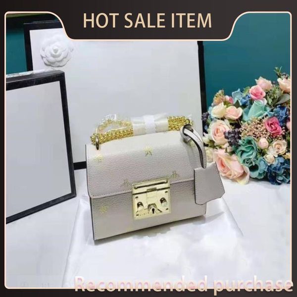 

ysiykiy messenger bags blooms padlock flap women printing shoulder bags designer 2021 bag letter crossbody handbags chain luxury tian qrgpx