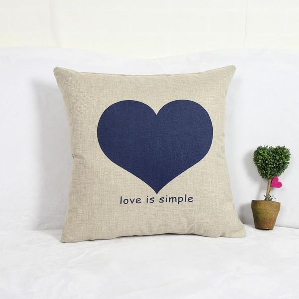 

cushion/decorative pillow wholesale blue heart-shaped seat cover decorative home decor sofa chair throw pillows decorate cushions 45*45cm