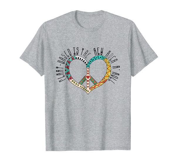 

cool t-shirt for the plant-based, vegan or vegetarian, White;black
