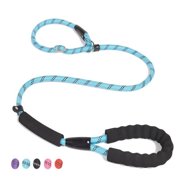 

dog collars & leashes p chain pet leash one piece set of night reflective collar suitable for small medium large-sized supplies