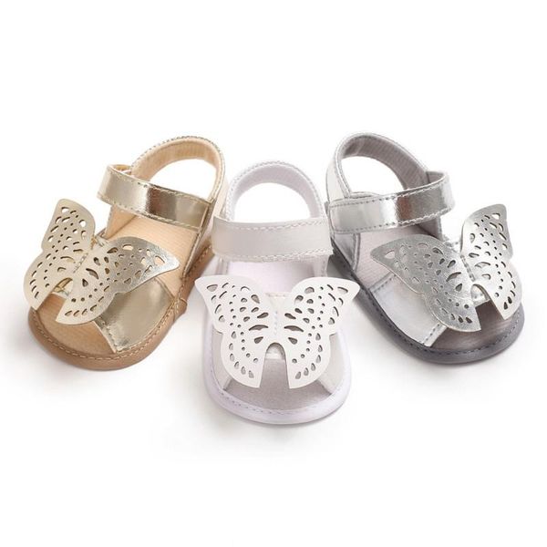 

summer baby girl sandals cute butterfly models princess casual soft sandals fashion children's shoes for baby girl, Black;red