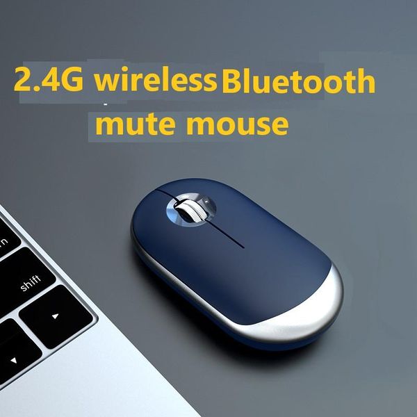 

mice wireless bluetooth mouse 2400dpi ergonomic optical mute rechargeable for lappc