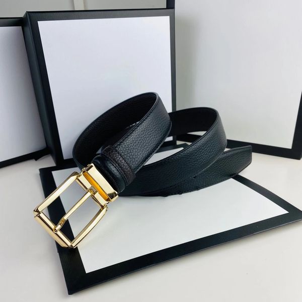 

belt for men designer luxury leather man women pin buckle no box, Black;brown