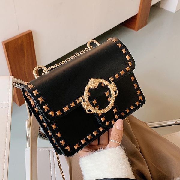 

cosmetic bags & cases woman shoulder bag fashionable simple chain messenger luxury designer handbag 2021 female underarm
