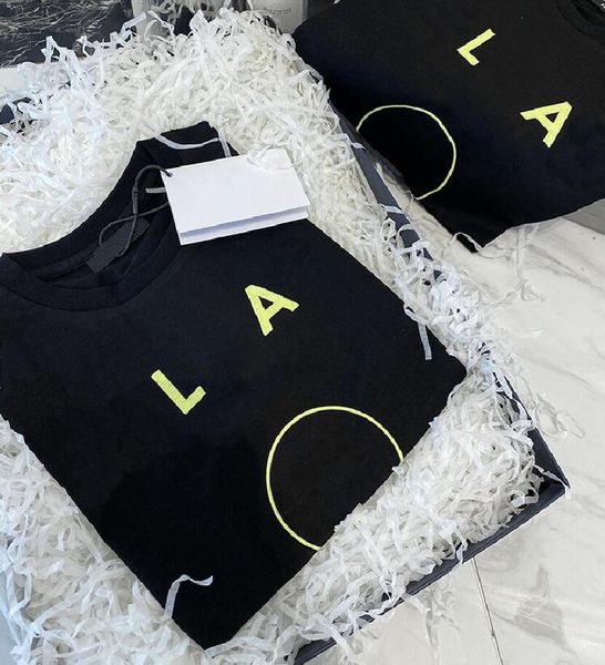 

black baby boy girl t-shirts summer shirt tees cotton yellow letters print short sleeve newborn kids shirts 90-130cm, Blue