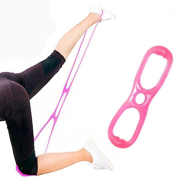 

resistance bands workout with foot loops for jump stretch belt1