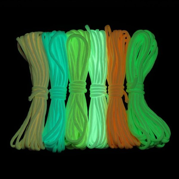

outdoor gadgets 1m survival luminous rope camp glow 550lb 9 strands lanyard ropes