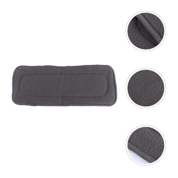 

cloth diapers 1pc 4 layers baby infant diaper mat deodorant supple pad (grey)