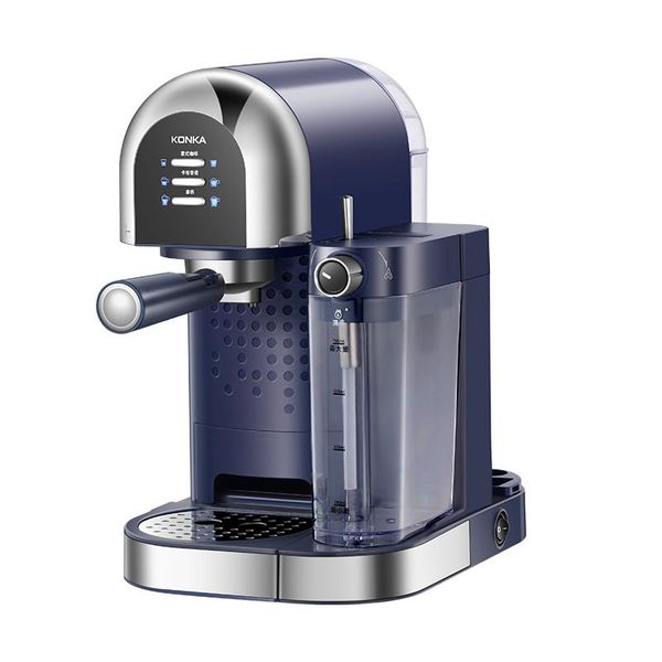 

konka italian coffee machine 15bar/1470w/1.1l espresso coffee maker semi-automatic milk foam electric maker