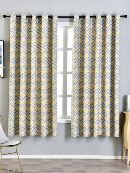 

curtain & drapes cloth bedroom bay window wavy stripe child