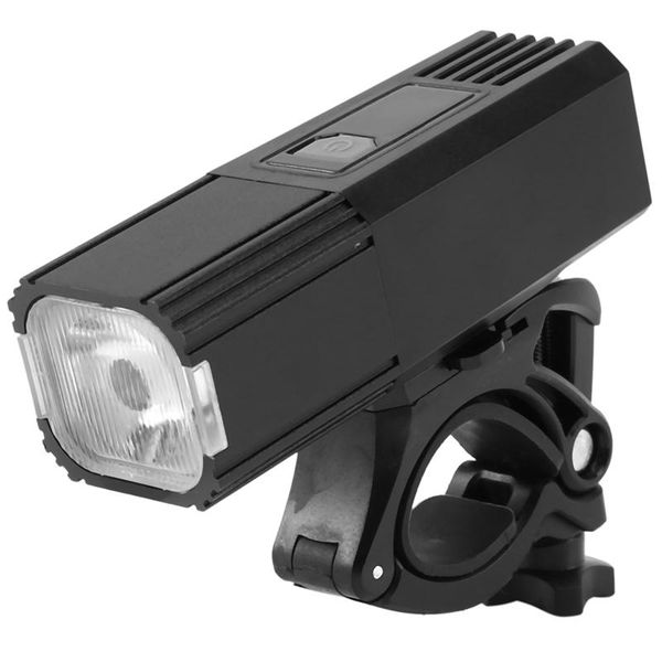 

bicycle headlight usb rechargeable t6 waterproof light super bright led bick light for men women road mountain cycling