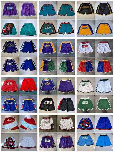 

men's shorts men team basketball shorts retro just don short chinese version hip pop sport wear pant with pocket zipper sweatpants blac, White;black