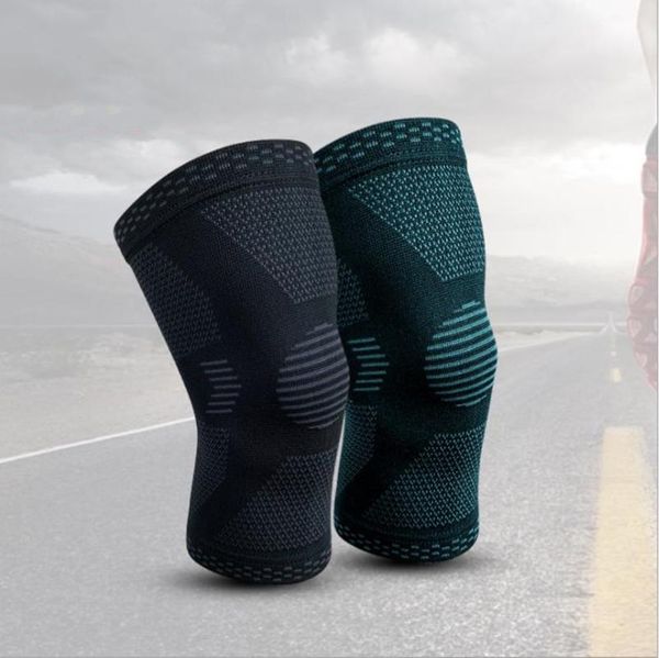 

elbow & knee pads high-elastic and breathable sports protectors running climbing basketball fitness joint, Black;gray