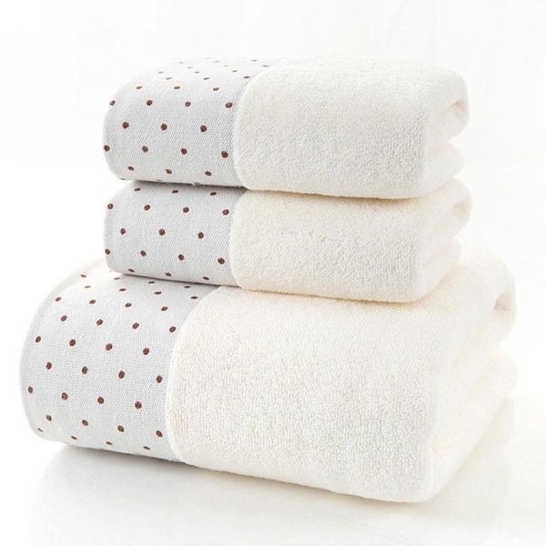 

towel dot pattern thick soft comfortable home face 100g rectangle faces household