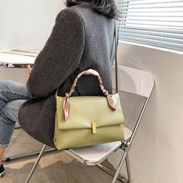 

evening bags luxury designer handbags women's shoulder bag with scarf handle crossbody for women 2021 trend large capacity sac