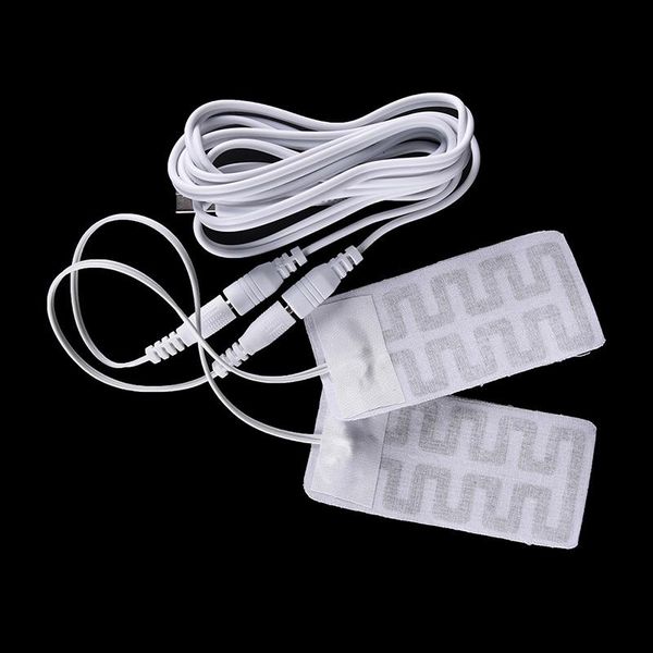 

cycling gloves 5v usb heated diy pads for feet mouse mat winter heater, Black