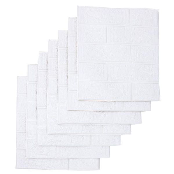 

wall stickers 10pcs 3d brick sticker self-adhesive wallpaper decorative decal