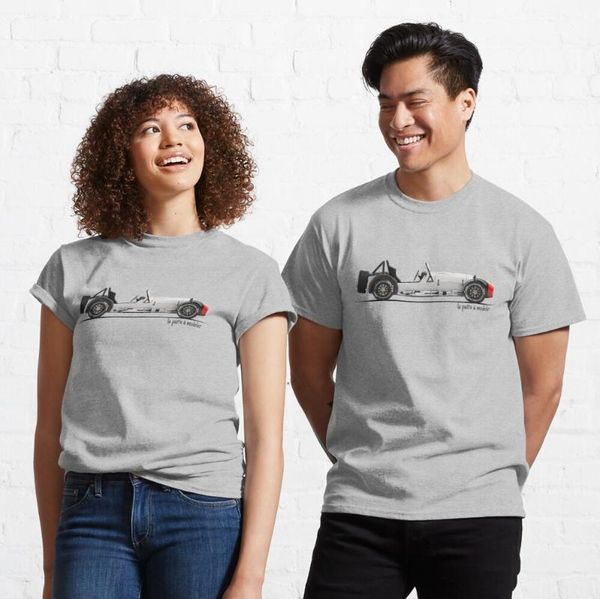 

women's t-shirt t shirt womenÂ caterham - lotus super seven classic, White