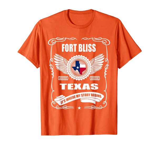 

fort bliss texas born in fort bliss texas t-shirt, White;black