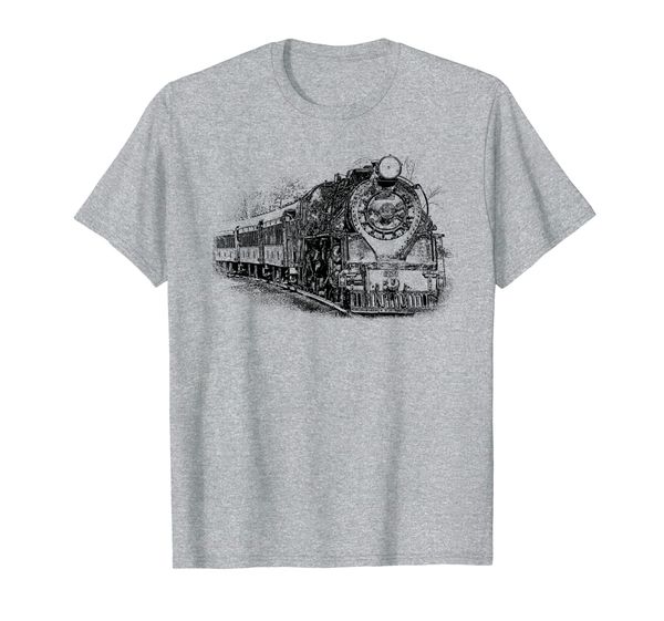 

locomotive and train enthusiasts t-shirt, White;black