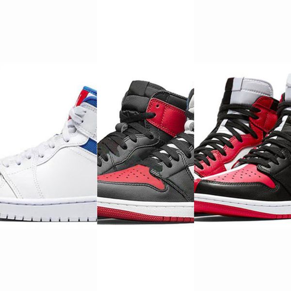 

new 1s mens basketball shoes jumpman 1 high og mid light smoke grey black mushroom royal toe unc patent women sports sneakersqoha