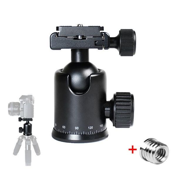 

tripod heads panoramic s head rotating ballhead 36mm ball diameter camera monopod mount adapter with quick plate for dslr arca