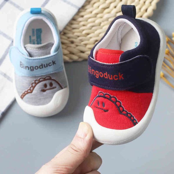 

walkers sneakers boys' toddler shoes girls' 0-1-3 years old 2 infants' breathable with soft soled cotton cloth in spring and