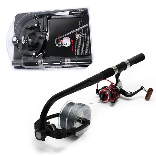 

baitcasting reels fishing line winder spooler machine spinning reel spool spooling station system graphite construction dropshiping #40