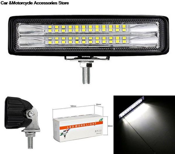 

working light by dhl 20pcs 72w 12v 24smd led bar work truck off road 4x4 spot tractor for driving emergency fog lamp