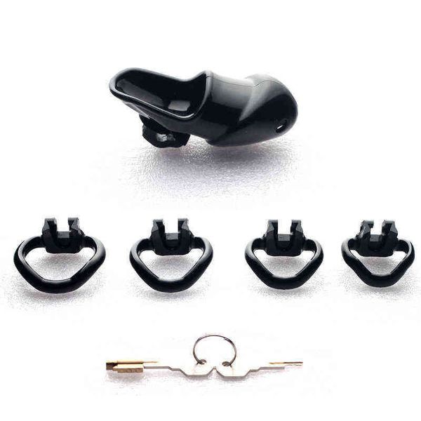 NXY Sexo Devices de Chastity Dispositivos de Chastity Santidade V3 Gaiola Pênis e Anel 4 Tamanhos Adult Games Cinto Sexy Produtos 1203