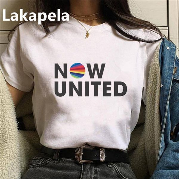 

now united - better album women t-shirt better now united lyrics harajuku tshirt summer streetwear girl drop shipping, White