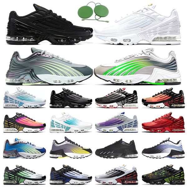 

air max plus 2 3 airmax men women running shoes triple black white purple nebula aqua laser blue ghost green iron man obsidian fashion train