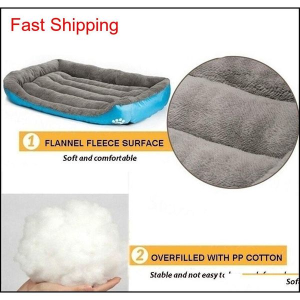 

s-3xl) large pet cat dog bed 8colors warm cozy dog house soft fleece nest dog baskets house mat autumn winter water jllchq fight2010