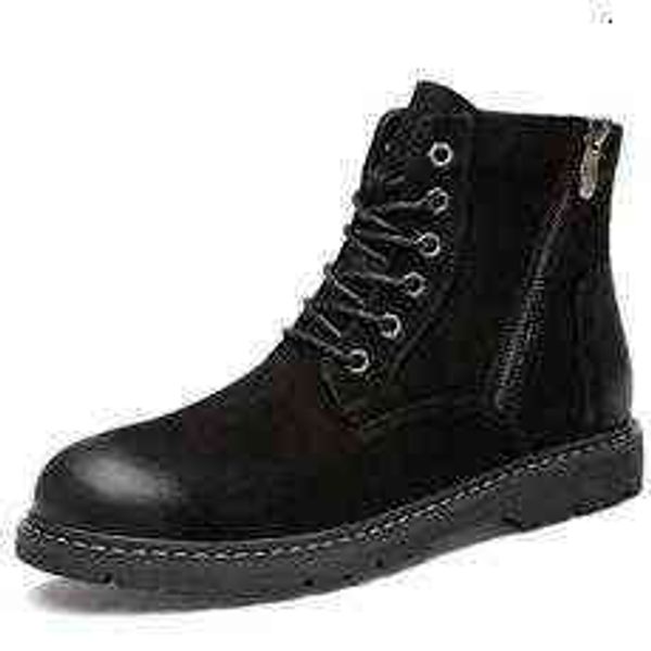 

tangzuo 8561 martin boots, , 37-47, Black