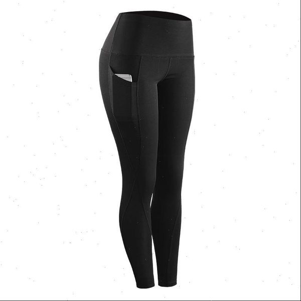 

women compression skinny fitness leggings women stretch sportswear casual leggings pants with pocket drop shipping good quality, Black