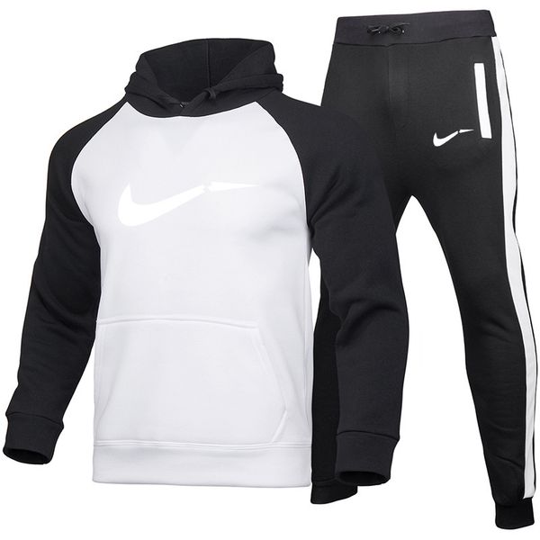 

fashion designer jacket men's tracksuits sportswear men hooded men women casual clothes sweatshirt + sweatpants winter new 2022, Gray