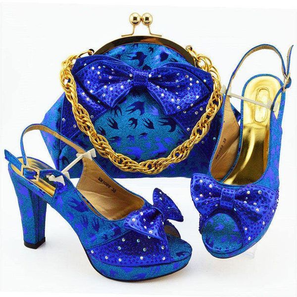 

dress shoes fashion and matching bag set for wedding party african style ladies bags to match, Black