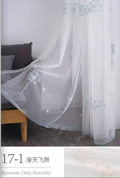 

curtain & drapes modern jane embroidered window tulle in kitchen set curtains for high-end living room bedroom balcony luxury door backdrop