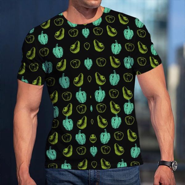

men's t-shirts 3d print man t-shirt floral harajuku comfortable casual all-match breathable fashion, White;black