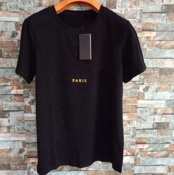 

factory luxury brand t shirts polos summer mens woman design shirts black white red fashion with letters better sale ops men women